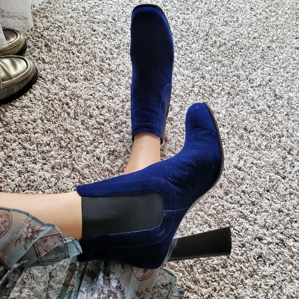 Roger vivier ankle boots blue - Picture 6 of 12